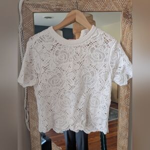 Abercrombie Crochet Top